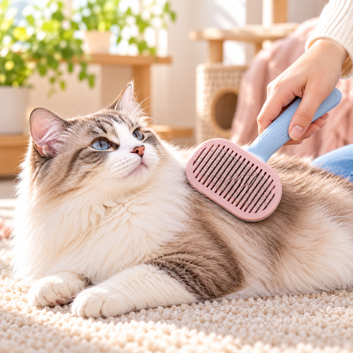 Gentle Pet Grooming Brush
