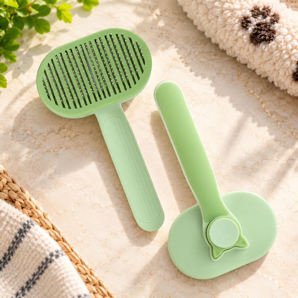 Gentle Pet Grooming Brush