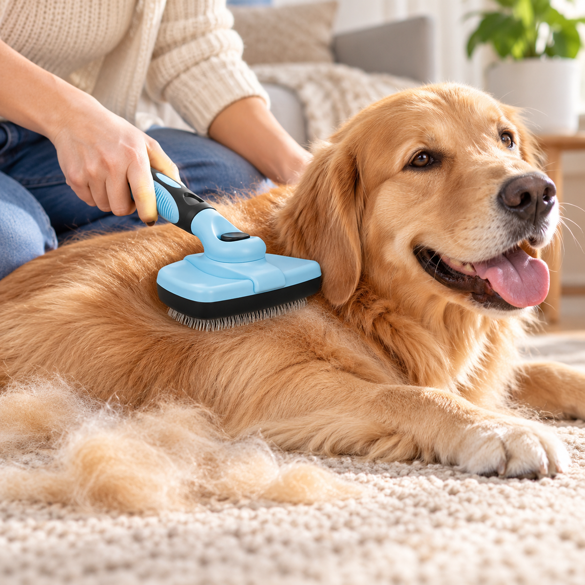 Retractable Slicker Brush